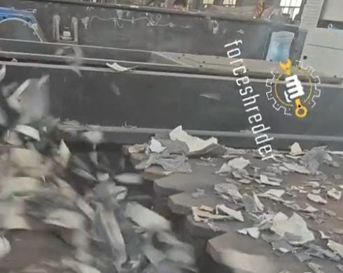 Insulation waste paper